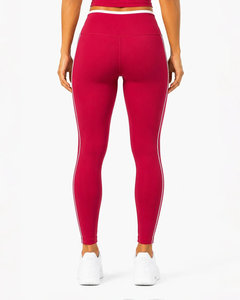 High Quality Slim Fit Women's Leggings Professional Manufacturer's New Arrival Mid Casual Spandex Material Custom Breathable - Product Image 4