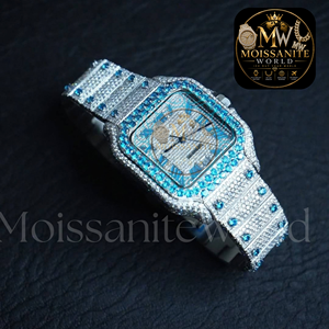 Wholesale Supply Fashionable Moissanite Diamond <b>Watch</b> Premium <b>Wrist</b> <b>Watch</b> with Sparkling Stone Decoration <b>for</b> Daily and Party - Product Image 3