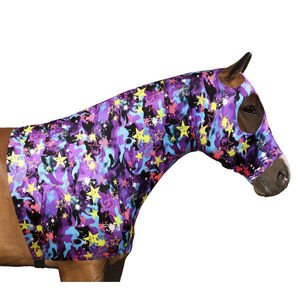 Capucha Deportiva para Caballos de Poliéster Personalizable de Alta Calidad, Protector para Caballos de Equitación y Carreras - Product Image 1