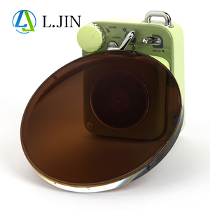 L.jin 1.499 Lentilles semi-finies SHMC CR39 Vision de nuit Jaune Pilote Polarisation Spinning Photo Gris Lentilles optiques en résine - Product Image 1