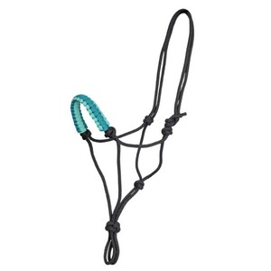 High Quality Horse Rope halter Headcollar Black Color Rope Halters Excellent Material Customize Logo OEM Supplier - Product Image 1
