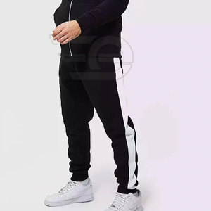 Survêtements décontractés d'hiver pour hommes avec cordon de serrage et capuche, 100% coton, légers, respirants, pour la course à pied, la gym, le fitness et l'entraînement en plein air - Product Image 5