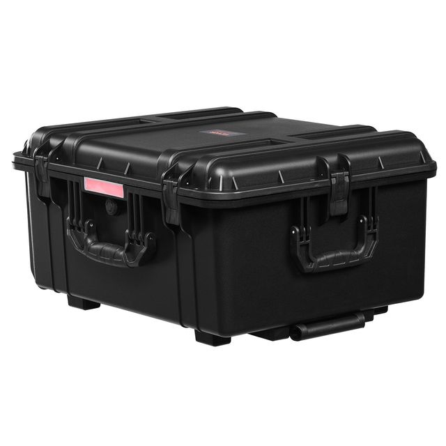 Weatherproof IP67 Waterproof Dry Box Heavy Duty Protective Hard Case 3.1-3.9 Cu.ft Pre-Cut Foam Retractable Camera Gear