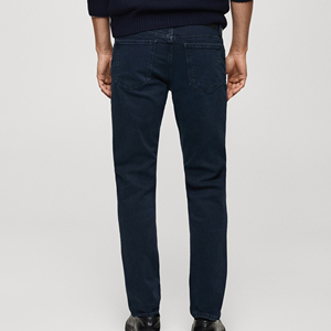 Pantalones Vaqueros Cargo Personalizados en Oferta, Pantalones Vaqueros Rotos con Múltiples Bolsillos, Corte Ajustado Informal, Lavado Informal, Pantalones Vaqueros Rectos para Hombre - Product Image 3