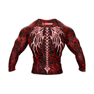 Créez vos propres manches de sublimation personnalisées, Rash Guard avec logo personnalisé, Rash Guard pour hommes fabriqué au Pakistan - Product Image 2