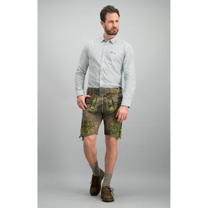 Pantalones Cortos de Cuero de Gamuza para Hombre, Estilo Bávaro, Diseño Sólido, Disfraz Alemán, Diseño de Logotipo Personalizado, Proveedor Mayorista - Product Image 2