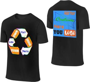 140GSM โพลีเอสเตอร์สำหรับผู้ชายเสื้อยืดคอกลมพิมพ์ลายแขนสั้นผลิตจากบังคลาเทศ100% - Product Image 6