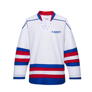 Créez votre propre maillot de hockey sur glace personnalisé, professionnel, de haute qualité, respirant, à manches courtes - Product Image 1