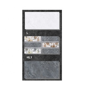 High Quality Brown Leaves <b>Printed</b> Polished Marble Look Porcelain Tiles 300*600 Ceramic Tile for <b>Walls</b> and Floor - Product Image 5