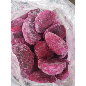 Fresas de Fruta del Dragón Congeladas IQF a Granel, Dulces, Tropicales, Envasadas al Vacío, en Cubos, Mitades y Trozos, Premium para Servicios de Alimentos Comerciales - Product Image 1