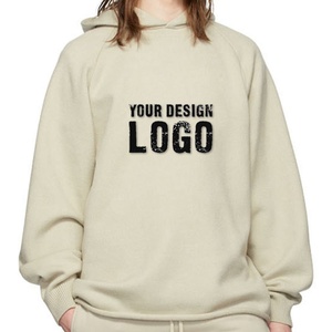 Sweat à capuche unisexe décontracté et écologique, 300g, coupe droite, épaules tombantes, personnalisable en gros, avec doublure polaire unie - Product Image 1