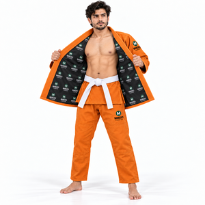 Kimono de Jiu-Jitsu et Judo sur Mesure, Uniforme de Haute Qualité, Nouvelle Arrivée 2026, Couleurs Personnalisées, Polyester/Coton, Séchage Rapide, Coupe Ample - Product Image 4