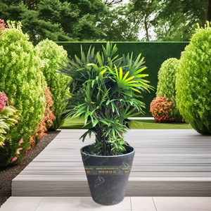 Durable GRC <b>Large</b> Modern Planter Outdoor Patio Garden Decorative Vi <b>Pot</b> for Home Landscape for <b>Plants</b> and Outdoor Settings - Product Image 5