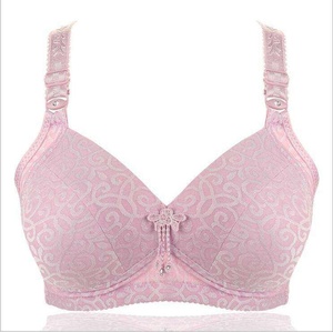 Women's Wire-Free Full Cup Bra Adjustable Straps Y-Back Three Hook-and-Eye Closure Breathable Spandex/Nylon - Product Image 4