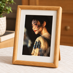 Solid <b>Wood</b> Eco-Friendly Handmade Rustic Classic Modern <b>Picture</b> <b>Frame</b> Desktop Photo Display Custom Tabletop <b>Frame</b> Home Decor - Product Image 2