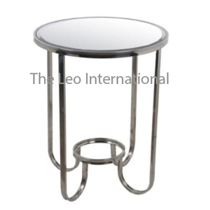 Luxurious Classic Gold Aluminum Metal <b>Side</b> <b>Table</b> Traditional Handmade Stylish Home Decorative Wholesale Price - Product Image 3
