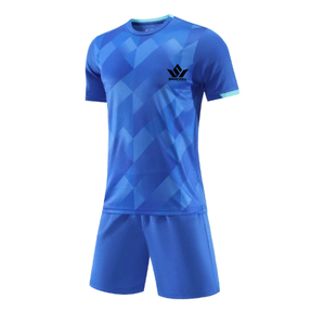 Conjunto de Uniforme de Fútbol Amarillo Personalizado, Manga Corta, Transpirable, Poliéster, Estampado Geométrico, Ropa Deportiva para Equipos Adultos - Product Image 6