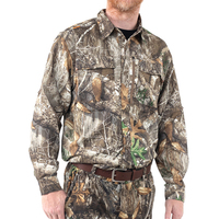 Camisa de Caza de Punto Formal de Última Moda con Diseño Único y Fantástico, Hecha a Medida, de Manga Larga para Hombre