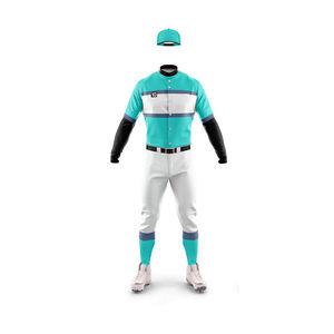 Conjunto de Uniformes de Béisbol Transpirables 2026, Diseño Nuevo, para Hombre y Mujer, Estampado, Patrón en Blanco, Ropa Deportiva, Jersey y Pantalones, 100% Poliéster - Product Image 3