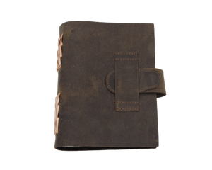 Rustic Genuine Leather Journal Durable Cover Handmade Notebook Diary for School Office Personal Use Bulk Quantity Custom - Product Image 2