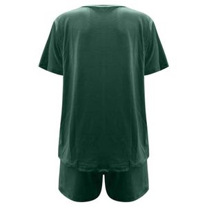 Ensemble de sport pour femme respirant : T-shirt et short de compression 2 pièces pour la gym et le fitness - Product Image 6