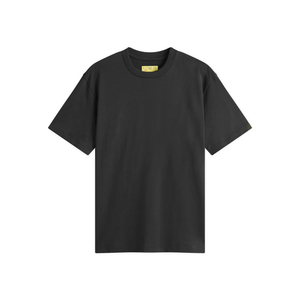 Camiseta de algodón para hombre, de color sólido, informal, con cuello redondo, básica, 100% algodón, de corte holgado y estampada. - Product Image 1