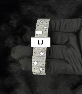 Reloj de Pulsera de Acero Inoxidable de Lujo Personalizado con Marca, Estilo Hip Hop Original de Alta Calidad con Diamantes Moissanite - Product Image 2