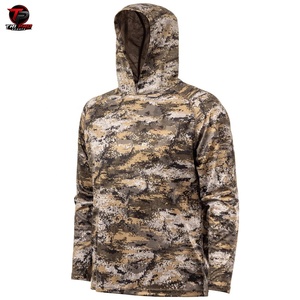 Sudadera con Capucha Táctica Térmica para Hombre, Diseño de Camuflaje Digital Desértico, Forro Polar Grueso, Ideal para Caza - Product Image 2