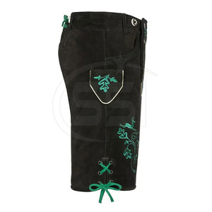 Shorts en Lederhosen pour homme, de qualité supérieure, décontractés, avec fermeture à boutons, vêtements traditionnels bavarois. - Product Image 3