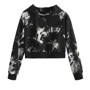 2026 Custom Logo Solid Oversized Breathable Pullover Hoodie <b>for</b> <b>Men</b> High Quality Long Sleeve <b>Crop</b> <b>Top</b> Winter - Product Image 2