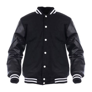 Fashion streetwear varsity jacket custom embroidery letterman jacket manufacturer for clothing labels - Product Image 1