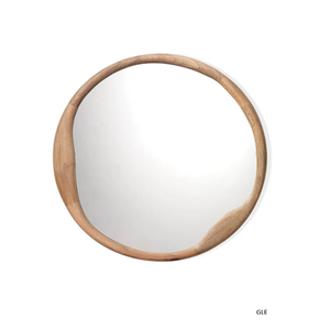 Factory Hot Selling Solid Circular Wall Mirrors High-end Designer Decorative Mirrors Suitable for Bathrooms - Product Image 1