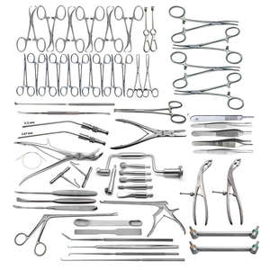 Ensemble complet d'instruments chirurgicaux de base, autoclavables, en acier inoxydable, pour la chirurgie orthopédique et traumatologique, avec rongeur osseux - Product Image 3