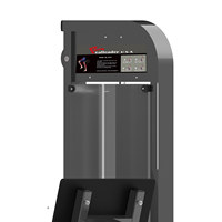 Machine professionnelle de presse à jambes et de soulevé de mollets avec sélecteur de poids, équipement d'entraînement complet du bas du corps PF-1009