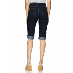Shorts en jean décontractés et élégants pour femmes, taille haute, respirants, effet délavé, qualité supérieure, personnalisables, vente en gros - Product Image 3