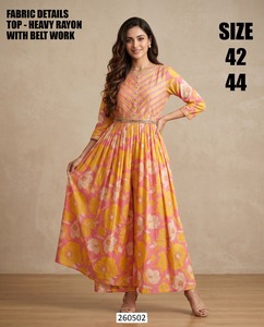 Kurti color melocotón Grace - Product Image 1
