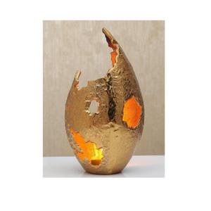 Portavelas de Metal de concha rota moderna para sala de estar, dormitorio, portavelas de luz de té, soporte de decoración para fiesta de cumpleaños y boda - Product Image 1