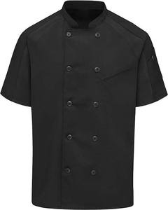 Veste de chef unisexe sur mesure de haute qualité, nouveau design, chemise en coton, logo personnalisé, usage en restaurant et bar, antibactérienne - Product Image 6