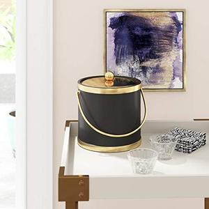 <b>Ice</b> <b>Bucket</b> with Bale Handle Lucite Cover Stylish Barware for Home Parties - Product Image 5