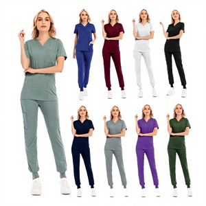 Vente Flash : Tenues Médicales Personnalisées en Denim – Ensembles Unisexe pour Infirmiers et Personnel Hospitalier - Product Image 3