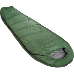 Sacco a Pelo Stile Mummia per Climi Freddi fino a -20 Gradi Fahrenheit, 82 x 33 Pollici, Verde Oliva - Product Image 1