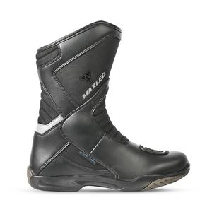 Bottes de course de moto, chaussures coupe-vent, taille plus, unisexe, bottes de moto en cuir organique - Product Image 2