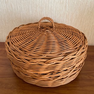 Accesorios de cocina, pequeños recipientes de ratán para almacenamiento, cesta multifuncional con tapa, caja de mimbre a bajo precio. - Product Image 4