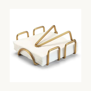 Elegant Metal Napkin <b>Holder</b> New Arrival Stylish Customized Iron <b>Tissue</b> <b>Holder</b> For <b>Kitchen</b> Dining Table Restaurant Use - Product Image 5