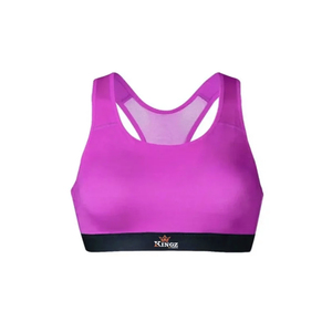 Soutien-gorge de sport respirant et simple pour femme, nouveau style, à maintien élevé, avec bretelles réglables et coussinets amovibles pour l'entraînement et le yoga - Product Image 1