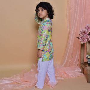 Indian Manufactured Lightweight <b>Kurta</b> Set for Women Comfortable Daily Wear with Stylish Design Available For Sale - Product Image 4