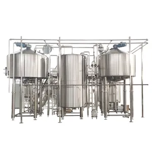 2024 New Beer Brewing Equipment with Brewwery Fermenter Support Small Business Turnkey Project
