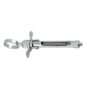 Jeringa de cartucho aspirante dental de calidad premium con mango de tres anillos, reutilizable, de acero inoxidable alemán, ergonómica, local - Product Image 3
