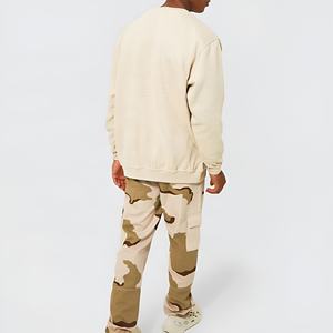 เสื้อฮู้ดผู้ชายผ้าฟลีซ สวมใส่สบาย สไตล์สตรีทแวร์ ทรงหลวม แฟชั่นคนเมือง ขายส่ง OEM เสื้อผ้าฤดูหนาว - Product Image 6