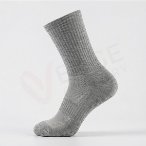Men's Crew <b>Socks</b> Solid <b>Color</b> Knitted Breathable Cotton Polyester Spandex Autumn Daily Wear Regular Style - Product Image 3